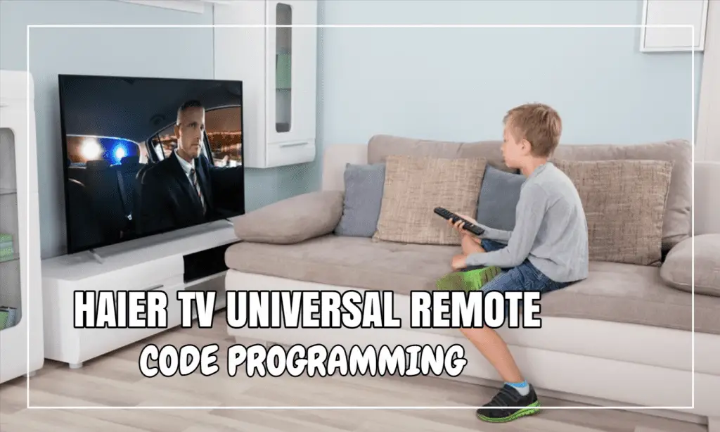 Haier TV Universal Remote Code Programming