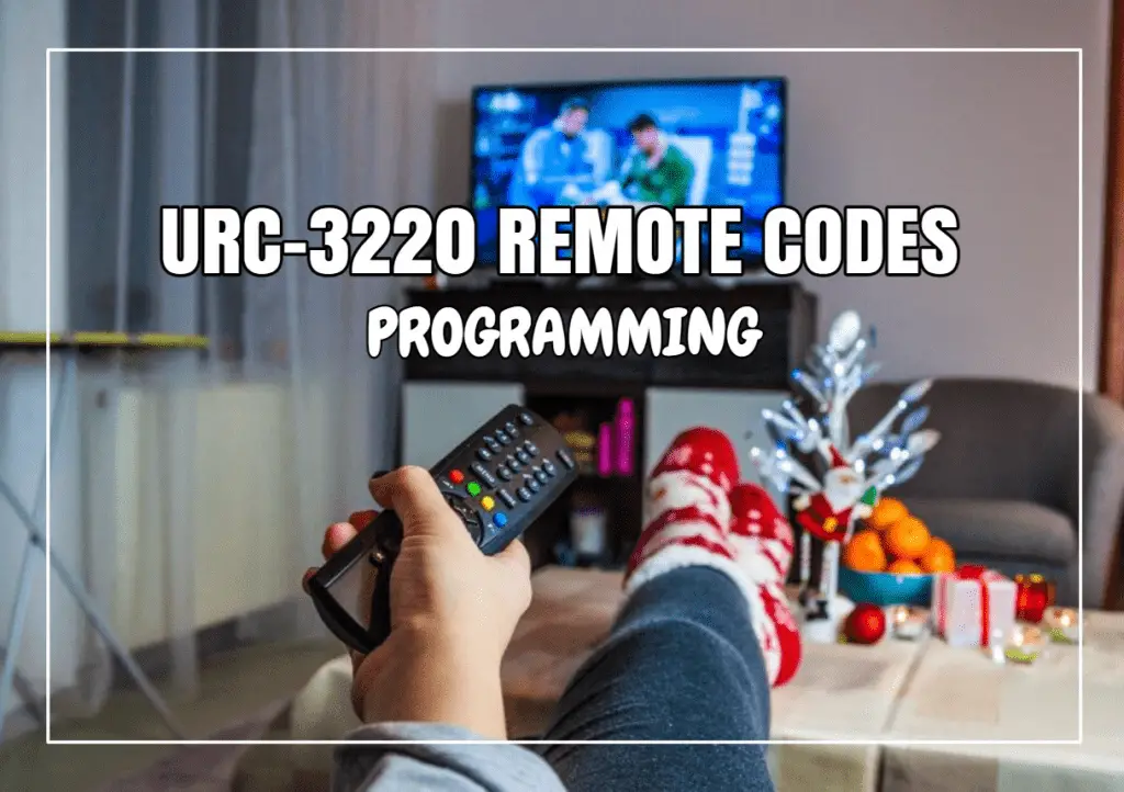 URC-3220 Remote Codes Programming